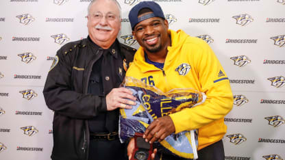 Metro Police Honor P.K. Subban for Work with Nashville Youth, Policemen