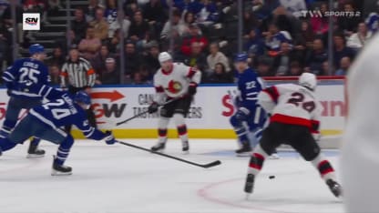 OTT@TOR: Cozens marque un but en A.N. contre Joseph Woll