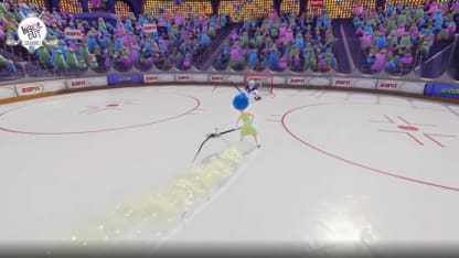 Joy scores on breakaway