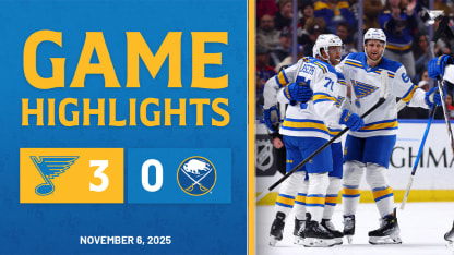 Highlights: STL 3, BUF 0