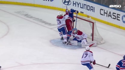 Cuylle deflects it in for 100th point