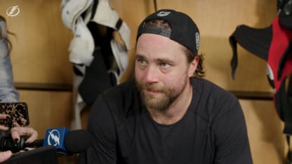 Victor Hedman | Pregame vs Pittsburgh Penguins