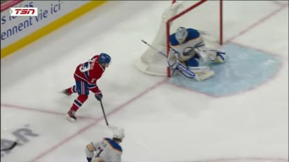 BUF@MTL: Slafkovsky scores goal against Ukko-Pekka Luukkonen