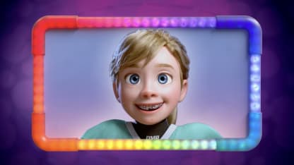 Riley asks Capitals and Rangers players questions