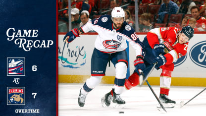 Columbus Blue Jackets Florida Panthers game recap December 6 2025