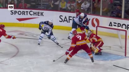 WPG@CGY: Perfetti scores PPG against Dustin Wolf