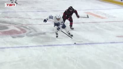 TOR@CAR: Nylander scores goal against Pyotr Kochetkov