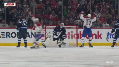 MTL@WPG: Anderson marque un but contre Connor Hellebuyck