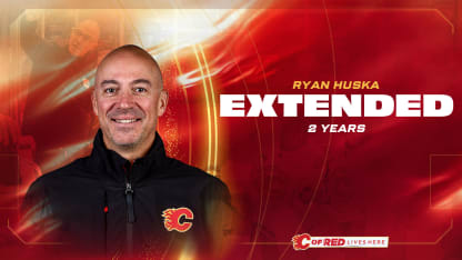 Flames Extend Head Coach Ryan Huska - 02.10.25