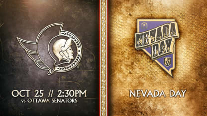 VGK Announce Plans for Nevada Day Celebration on October 25