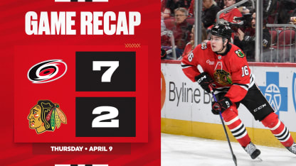 Game Recap | Blackhawks vs. Hurricanes