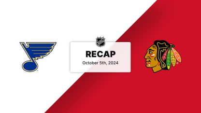 Blackhawks Top Blues, 6-2