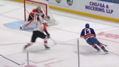 Superbe échange entre Tippett et Sanheim