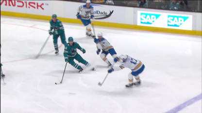 STL@SJS: Snuggerud scores goal against Alex Nedeljkovic