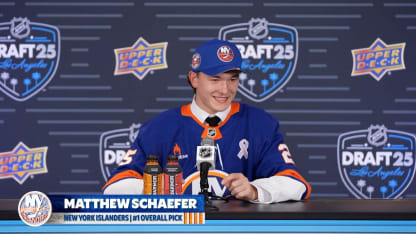 2025 NHL Draft Press Conference - Matthew Schaefer