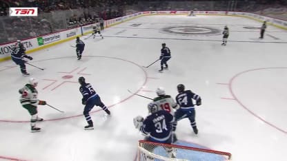 MIN@WPG: Clarke scores goal against Winnipeg Jets