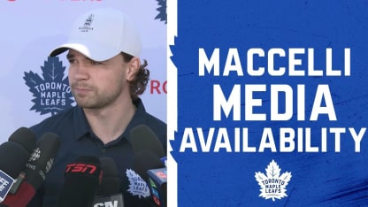 Matias Maccelli | Maple Leafs Media Availability presented by Rogers | Leafs & Legends Charity Golf Classic