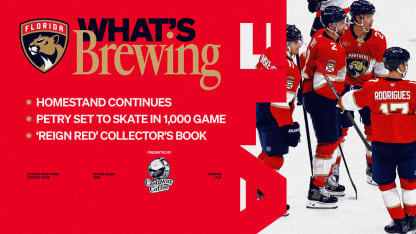 What’s Brewing: Homestand continues; Petry’s 1000th game