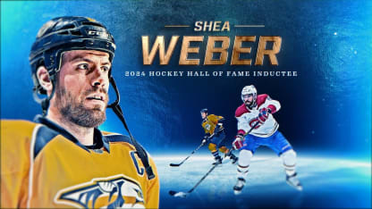 The NHL celebrates 2024 HHOF Inductee Shea Weber