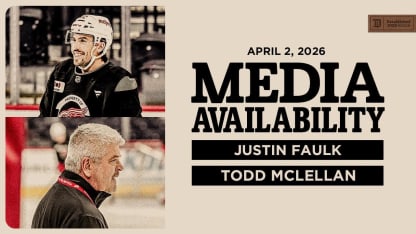 Justin Faulk & Todd McLellan Morning Skate