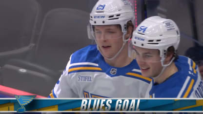 Berggrens första mål för Blues