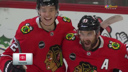 NSH@CHI: Foligno scores goal against Juuse Saros