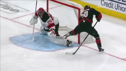 Markstrom frustre Robinson deux fois