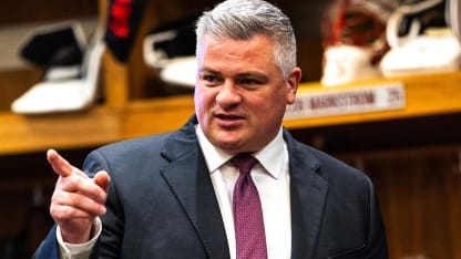 Keefe's Post-Game Speech After OT Win vs. Boston