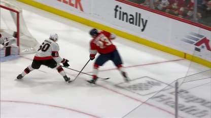 OTT@FLA: Verhaeghe scores PPG against Linus Ullmark