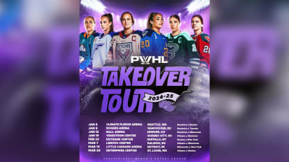 PWHL takeover tour