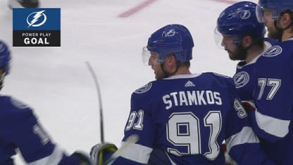 Stamkos scores to tie Lecavalier