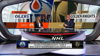 NHL Tonight: Oilers and Golden Knights Game Five Convo