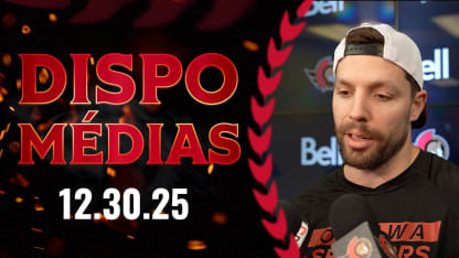 David Perron dispo médias