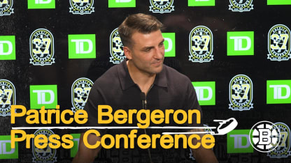 Press Room: Patrice Bergeron
