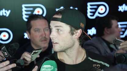 4/13 PHI vs. CAR Postgame: Tyson Foerster