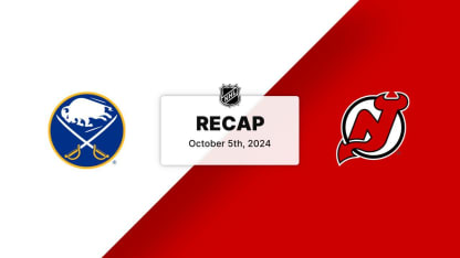 Game Recap: Sabres at Devils