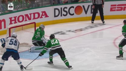 WPG@DAL: Ehlers scores goal against Jake Oettinger
