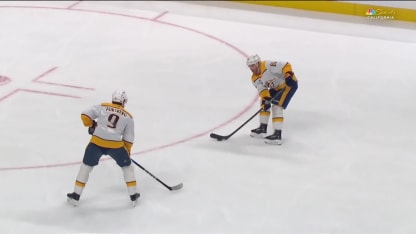NSH@SJS: Forsberg marque un but en A.N. contre Yaroslav Askarov