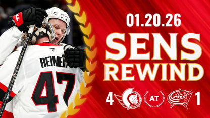 Sens Rewind: Checking Game Helps Guide Sens over CBJ