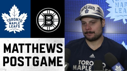 Auston Matthews | Post Game