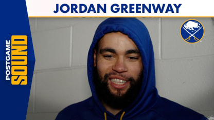 Jordan Greenway Postgame at NYR