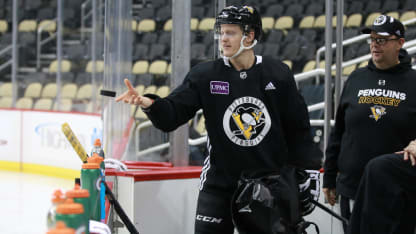 jake guentzel practice