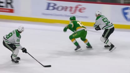 DAL@MIN: Eriksson Ek scores goal against Jake Oettinger