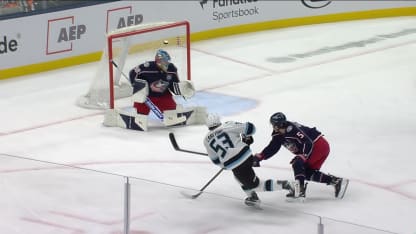 Carcone buries a dart on the rush