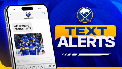 how to sign up buffalo sabres text alerts