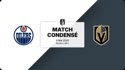 Match condensé : EDM @ VGK, match no 1
