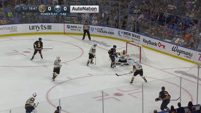 Fleury's quick glove save