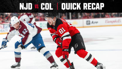 DEVILS VS AVALANCHE 10/26/25 LIVE UPDATES