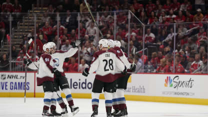 Goal Erik Johnson Washington Capitals Celebrate 14 October 2019
