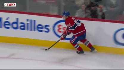 STL@MTL: Caufield scores goal against Jordan Binnington